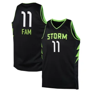 Men's Seattle Storm Awa Fam Black 2024 Rebel Edition Jersey