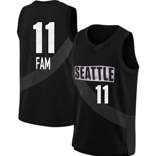 Men's Seattle Storm Awa Fam Rebel Edition Victory Black 2021 Jersey