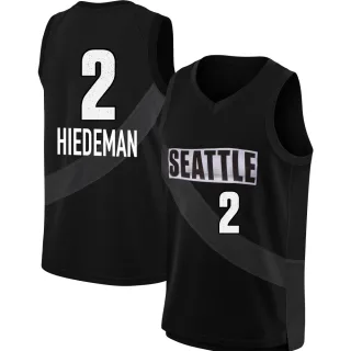 Men's Seattle Storm Natisha Hiedeman Rebel Edition Victory Black 2021 Jersey