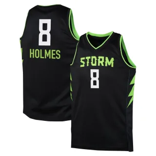 Youth Seattle Storm Joyner Holmes Black 2024 Rebel Edition Jersey