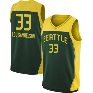 Youth Seattle Storm Katie Lou Samuelson Explorer Edition Victory Green 2021 Jersey